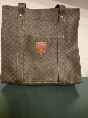 Vintage Celine Macadam Tote